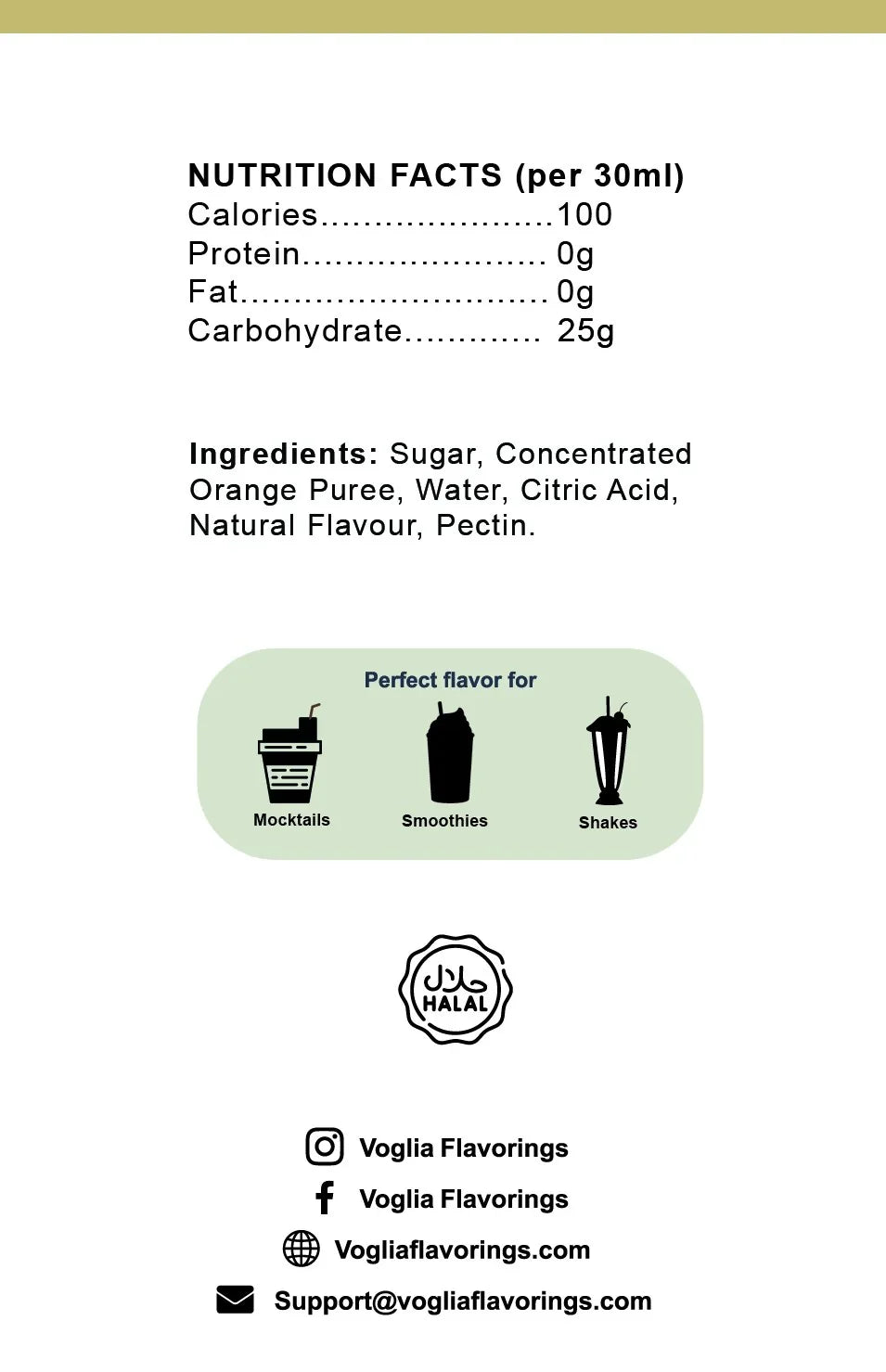 Mandarin Puree - 2kg